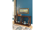 Alymere Rustic Brown Sofa/Console Table - T869-4 - Bien Home Furniture & Electronics