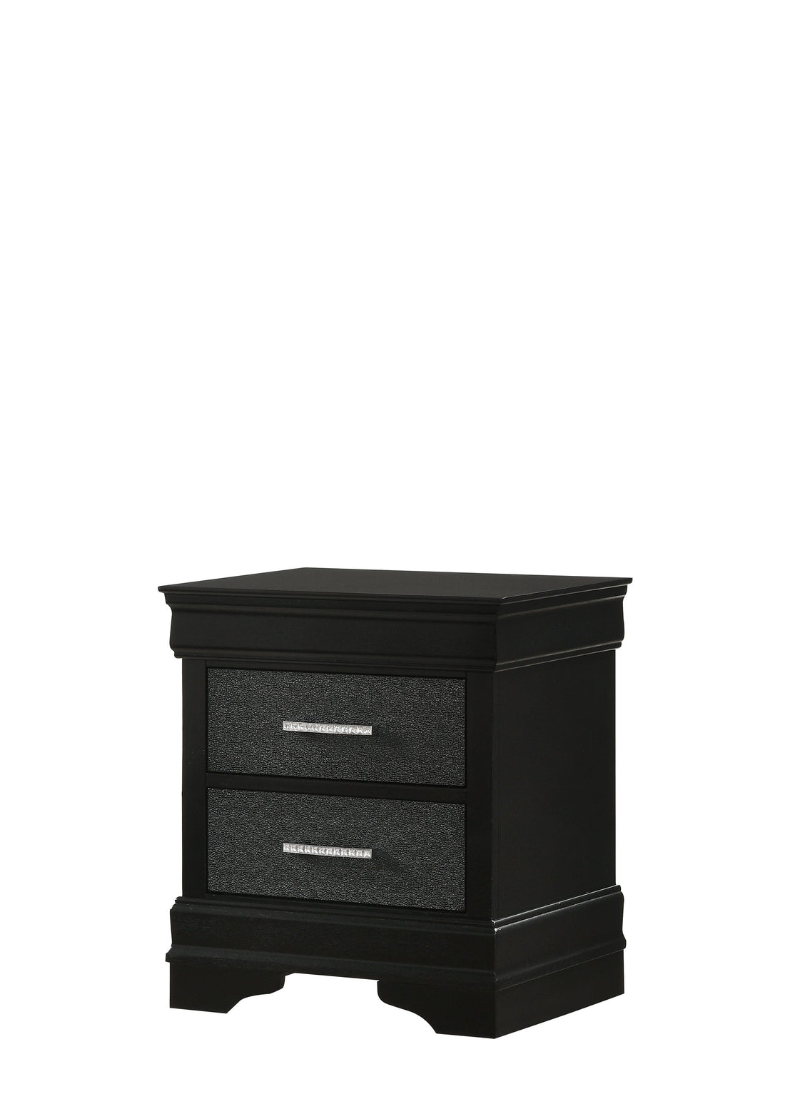 Amalia Black Nightstand - B6918-2 - Bien Home Furniture &amp; Electronics