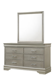 Amalia Silver Bedroom Mirror (Mirror Only) - B6910-11 - Bien Home Furniture & Electronics