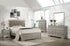 Amalia Silver Upholstered Panel Bedroom Set - SET | B6910-Q-HBFB | B6910-KQ-RAIL | B6910-2 | B6910-4 - Bien Home Furniture & Electronics