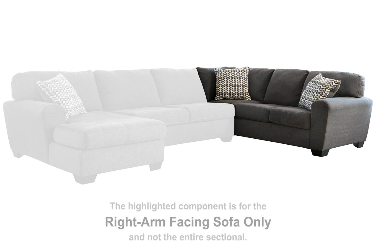 Ambee Slate Right-Arm Facing Sofa - 2862067 - Bien Home Furniture &amp; Electronics