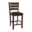 Ameillia Dark Oak Counter Chair, Set of 2 - 586-24 - Bien Home Furniture & Electronics