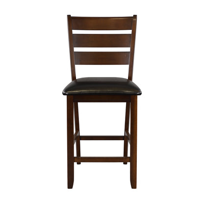 Ameillia Dark Oak Counter Chair, Set of 2 - 586-24 - Bien Home Furniture &amp; Electronics