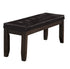 Ameillia Dark Oak Dining Bench - 586-13 - Bien Home Furniture & Electronics
