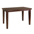 Ameillia Dark Oak Extendable Counter Height Table - 586-36 - Bien Home Furniture & Electronics