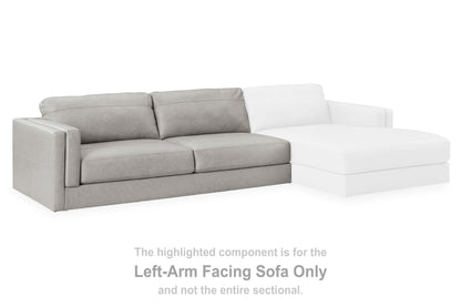 Amiata Glacier Left-Arm Facing Sofa - 5740466 - Bien Home Furniture &amp; Electronics