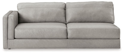 Amiata Glacier Left-Arm Facing Sofa - 5740466 - Bien Home Furniture &amp; Electronics