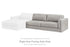 Amiata Glacier Right-Arm Facing Sofa - 5740467 - Bien Home Furniture & Electronics