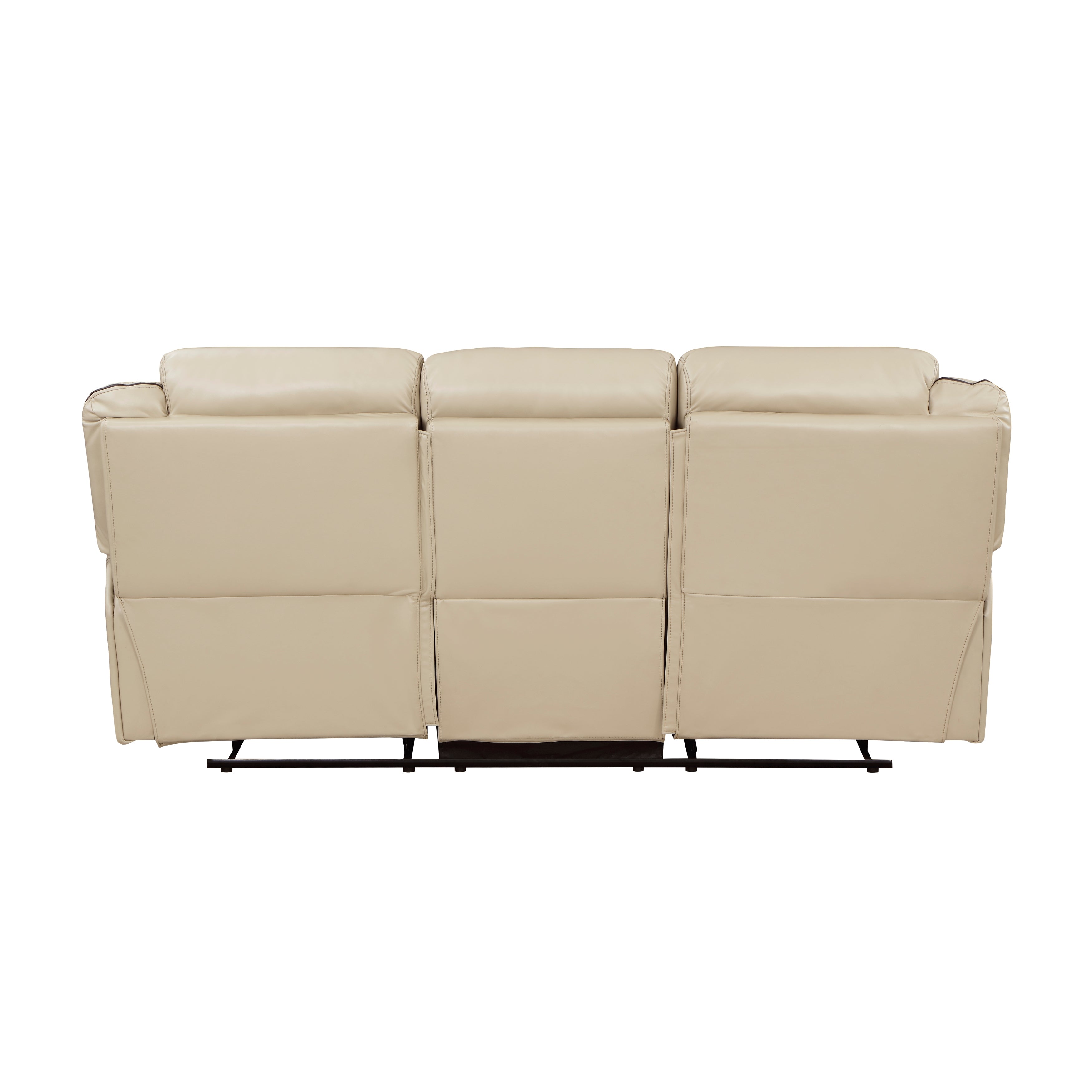 Amite Beige Double Reclining Sofa - 8229NBE-3 - Bien Home Furniture &amp; Electronics