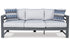 Amora Charcoal Gray Outdoor Sofa with Cushion - P417-838 - Bien Home Furniture & Electronics