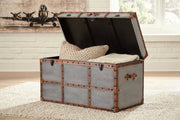 Amsel Gray Storage Trunk - A4000092 - Bien Home Furniture & Electronics