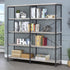 Analiese Gray Driftwood 4-Shelf Open Bookcase - 801544 - Bien Home Furniture & Electronics