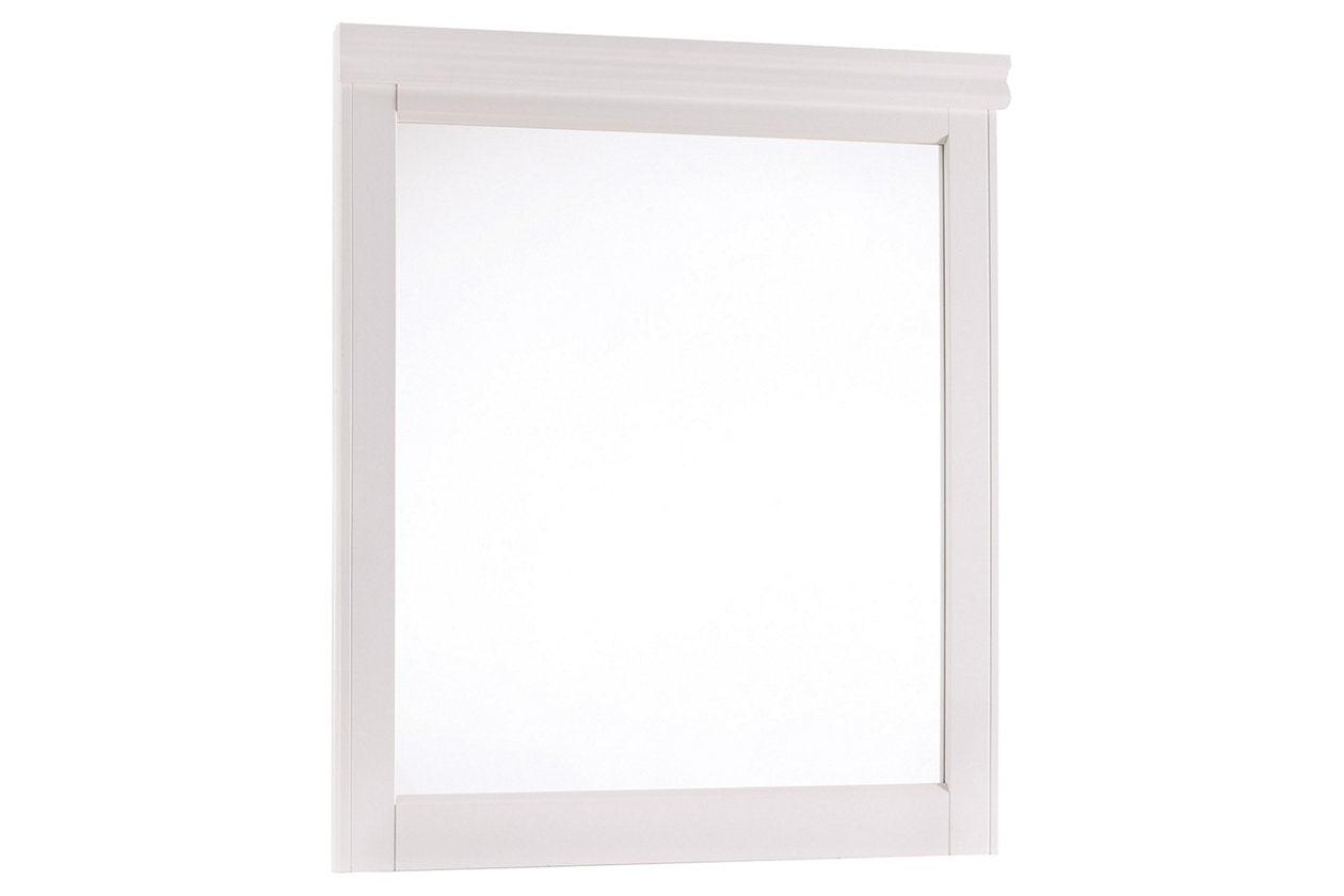 Anarasia White Bedroom Mirror (Mirror Only) - B129-36 - Bien Home Furniture &amp; Electronics