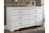 Anarasia White Dresser - B129-31 - Bien Home Furniture & Electronics