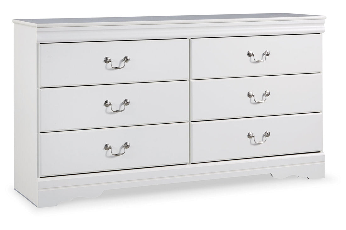 Anarasia White Dresser - B129-31 - Bien Home Furniture &amp; Electronics