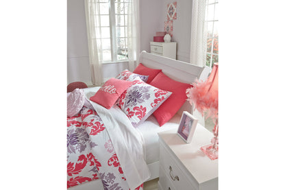 Anarasia White Full Sleigh Headboard - B129-87 - Bien Home Furniture &amp; Electronics