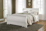 Anarasia White Queen Sleigh Rails - B129-98 - Bien Home Furniture &amp; Electronics