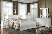 Anarasia White Sleigh Bedroom Set - SET | B129-74 | B129-77 | B129-98 | B129-31 | B129-92 - Bien Home Furniture & Electronics