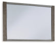 Anibecca Weathered Gray Bedroom Mirror (Mirror Only) - B970-36 - Bien Home Furniture & Electronics