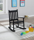 Annie Black Slat Back Youth Rocking Chair - 609451 - Bien Home Furniture & Electronics