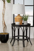 Antonio Black Round Rattan Tray Top Accent Table - 936069 - Bien Home Furniture & Electronics