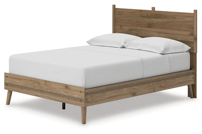 Aprilyn Honey Full Panel Bed - SET | EB1187-112 | EB1187-156 - Bien Home Furniture &amp; Electronics