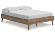 Aprilyn Honey Full Platform Bed - EB1187-112 - Bien Home Furniture & Electronics