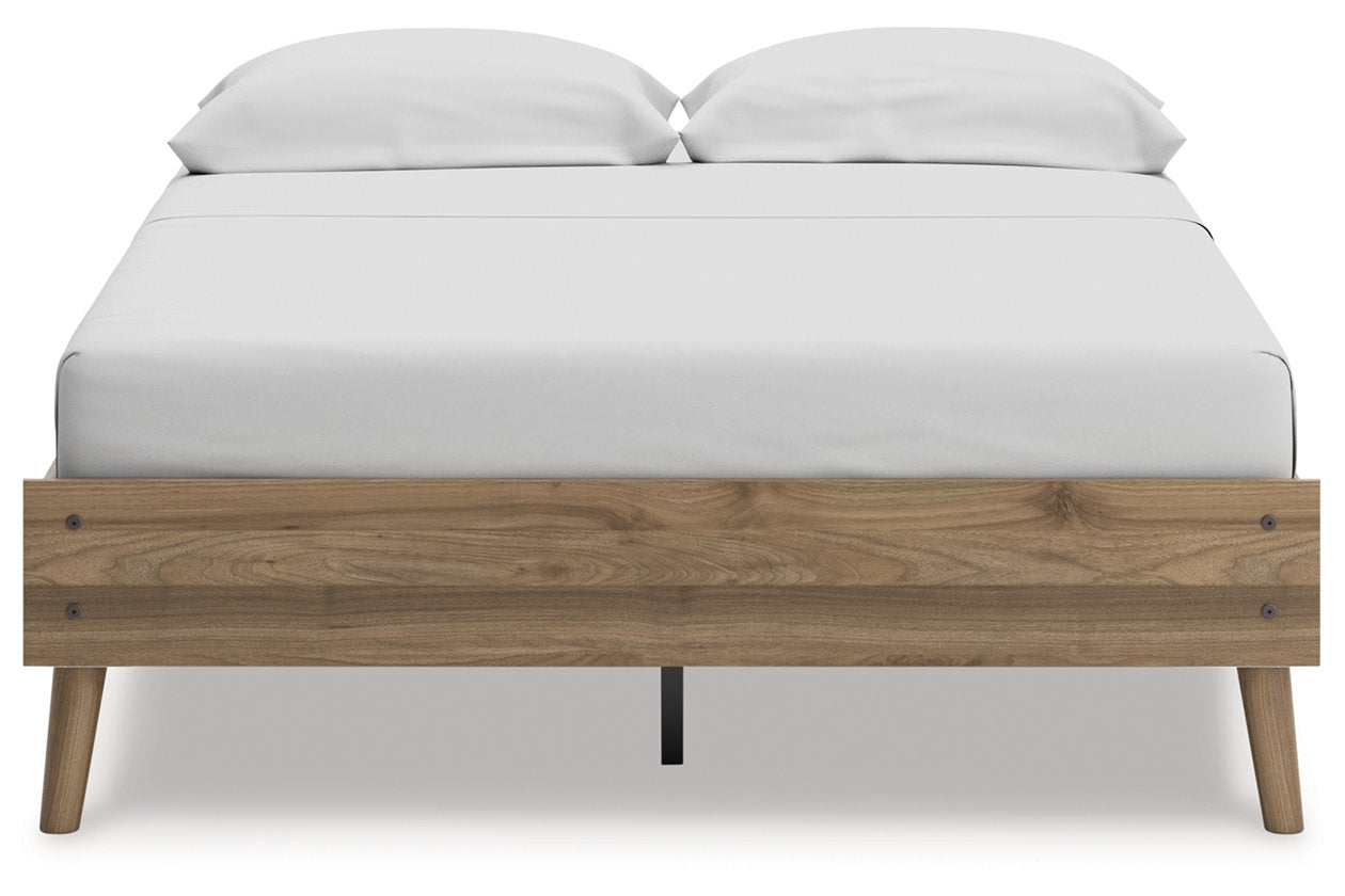 Aprilyn Honey Full Platform Bed - EB1187-112 - Bien Home Furniture &amp; Electronics