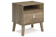 Aprilyn Honey Nightstand - EB1187-291 - Bien Home Furniture & Electronics