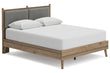 Aprilyn Honey Queen Panel Bed - SET | EB1187-113 | EB1187-157 - Bien Home Furniture & Electronics