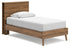 Aprilyn Honey Twin Bookcase Bed - SET | EB1187-111 | EB1187-163 - Bien Home Furniture & Electronics