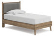 Aprilyn Honey Twin Panel Bed - SET | EB1187-111 | EB1187-155 - Bien Home Furniture & Electronics