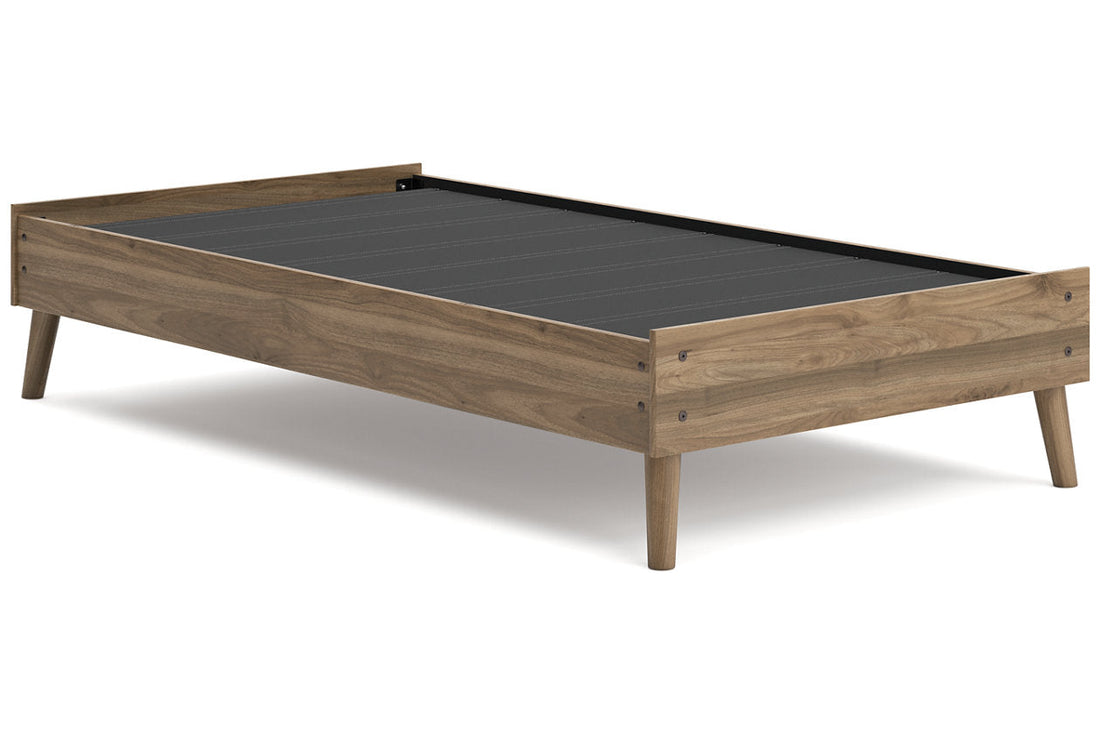 Aprilyn Honey Twin Platform Bed - EB1187-111 - Bien Home Furniture &amp; Electronics