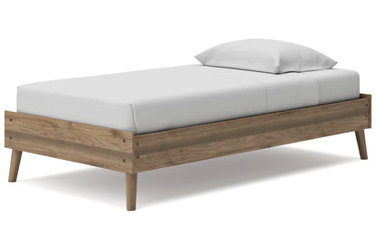 Aprilyn Honey Twin Platform Bed - EB1187-111 - Bien Home Furniture &amp; Electronics