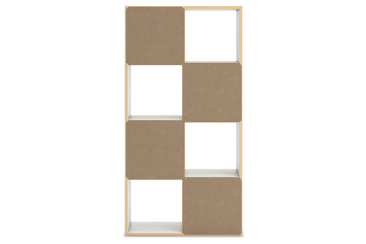 Aprilyn White Eight Cube Organizer - EA1024-4X2 - Bien Home Furniture &amp; Electronics