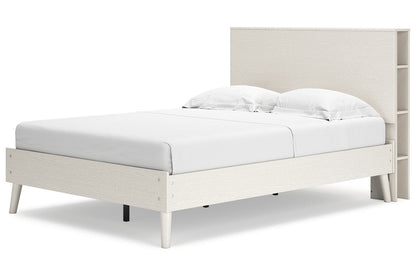 Aprilyn White Full Bookcase Bed - SET | EB1024-112 | EB1024-164 - Bien Home Furniture &amp; Electronics
