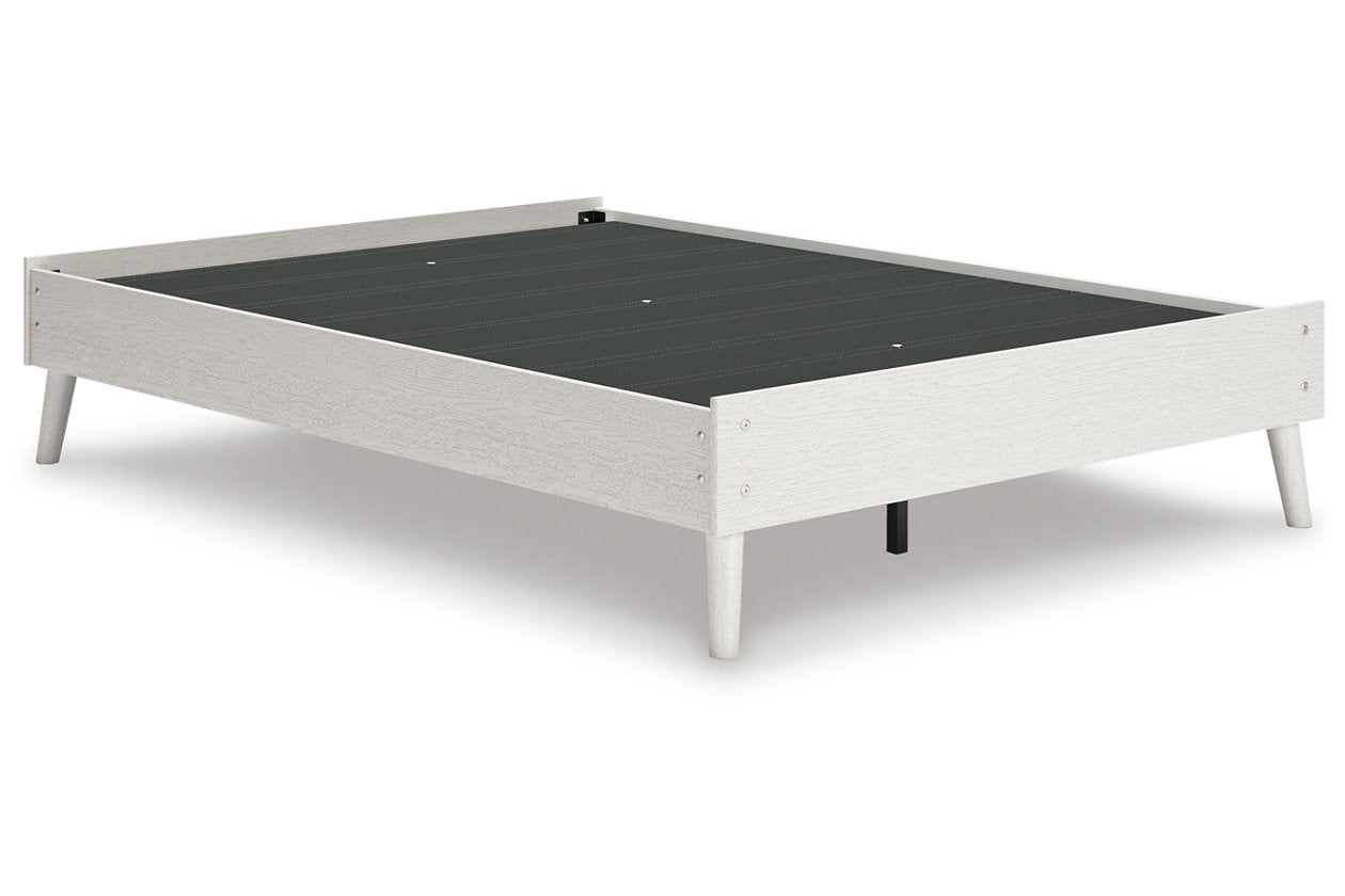 Aprilyn White Full Platform Bed - EB1024-112 - Bien Home Furniture &amp; Electronics