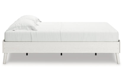 Aprilyn White Full Platform Bed - EB1024-112 - Bien Home Furniture &amp; Electronics