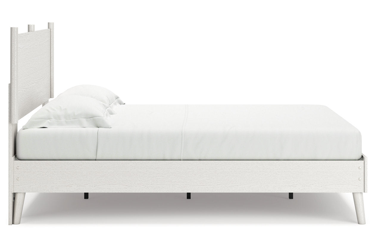 Aprilyn White Queen Panel Bed - SET | EB1024-113 | EB1024-157 - Bien Home Furniture &amp; Electronics