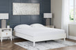 Aprilyn White Queen Platform Bed - EB1024-113 - Bien Home Furniture & Electronics