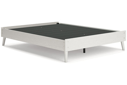 Aprilyn White Queen Platform Bed - EB1024-113 - Bien Home Furniture &amp; Electronics