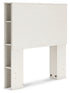 Aprilyn White Twin Bookcase Headboard - EB1024-163 - Bien Home Furniture & Electronics