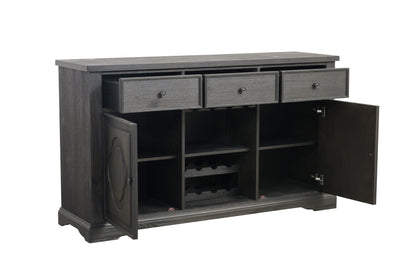 Arasina Dark Pewter Server - 5559N-40 - Bien Home Furniture &amp; Electronics