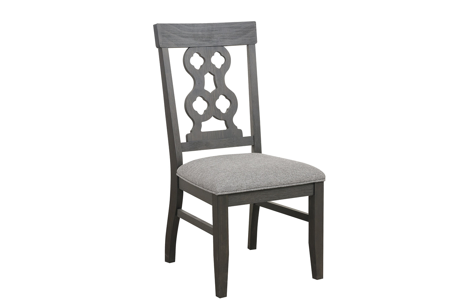 Arasina Dark Pewter Side Chair, Set of 2 - 5559NS - Bien Home Furniture &amp; Electronics