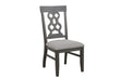 Arasina Dark Pewter Side Chair, Set of 2 - 5559NS - Bien Home Furniture & Electronics