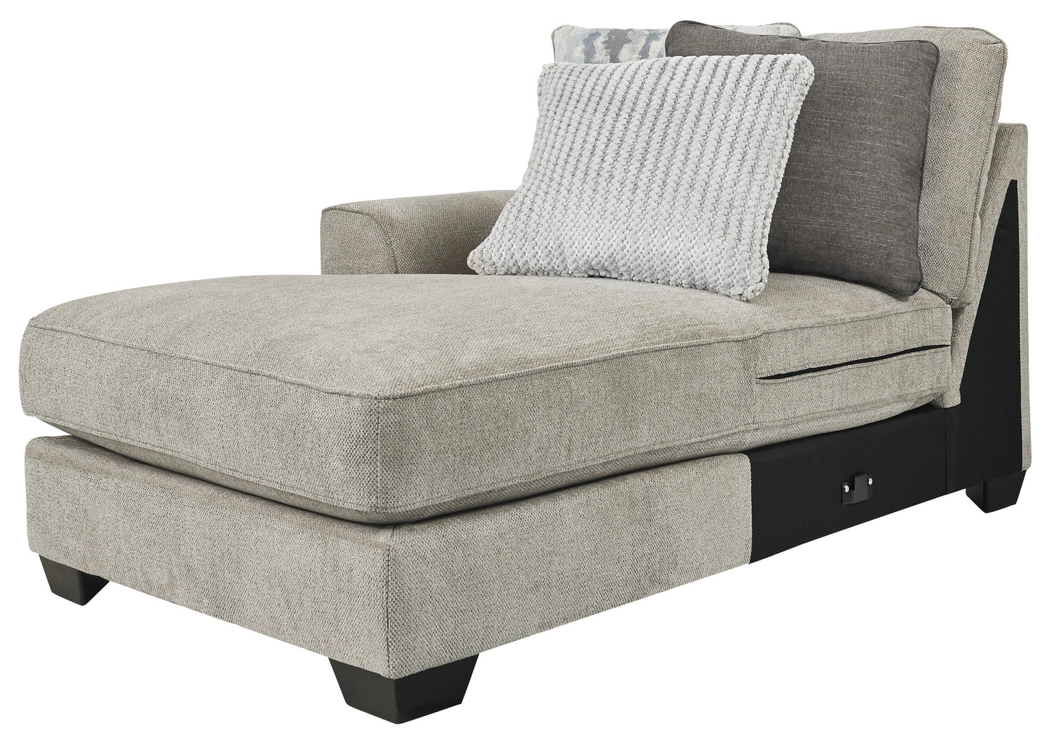 Ardsley Pewter 2-Piece LAF Sofa Chaise - SET | 3950416 | 3950456 | 3950408 - Bien Home Furniture &amp; Electronics