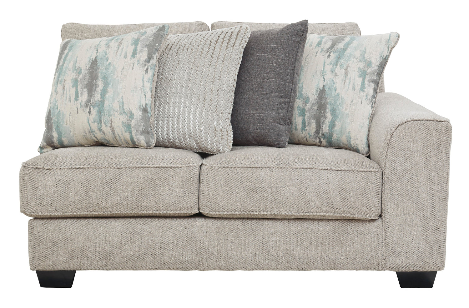 Ardsley Pewter 2-Piece LAF Sofa Chaise - SET | 3950416 | 3950456 | 3950408 - Bien Home Furniture &amp; Electronics