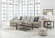 Ardsley Pewter 3-Piece LAF Sofa Chaise - SET | 3950416 | 3950456 | 3950446 | 3950408 - Bien Home Furniture & Electronics