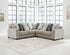 Ardsley Pewter 3-Piece Sectional - SET | 3950456 | 3950455 | 3950477 - Bien Home Furniture & Electronics