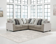 Ardsley Pewter 3-Piece Sectional - SET | 3950456 | 3950455 | 3950477 - Bien Home Furniture & Electronics